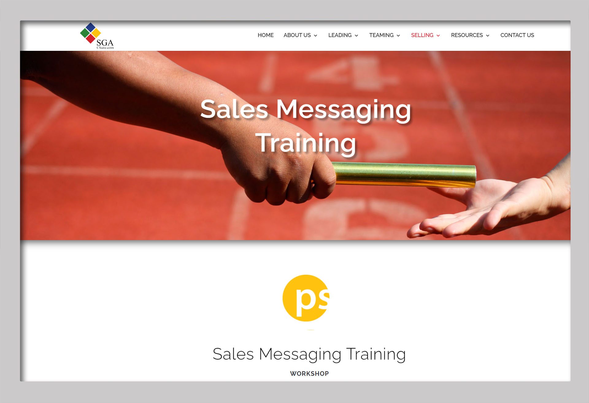 Sales Messaging Training